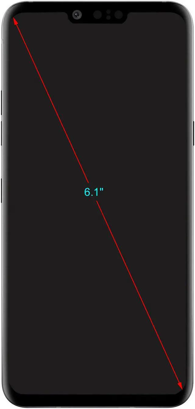 Alt view image 2 of 14 - Lg G8 Thinq 128 Gb Smartphone - 6.1" Oled Qhd+ 3120 X 1440 - 6 Gb Ram - Android 9.0 Pie - 4G - Black