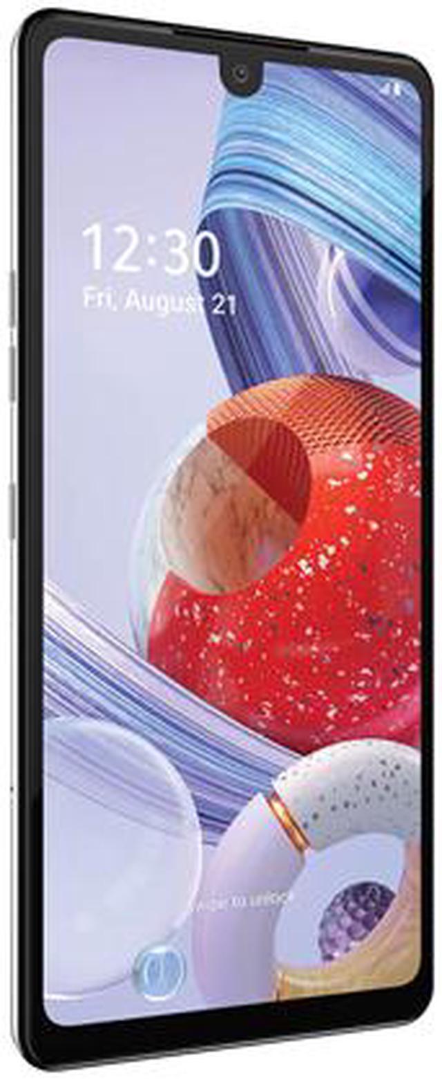 Alt view image 3 of 7 - LG Stylo 6 64GB Smartphone (Unlocked, White)