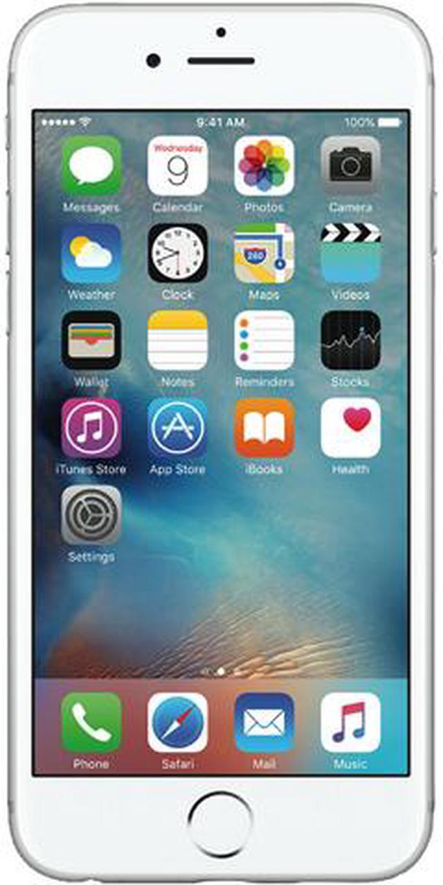 Main image of Apple iPhone 6s 128GB Unlocked GSM 4G LTE Dual-Core Certified Phone w/ 12MP Camera - Silver