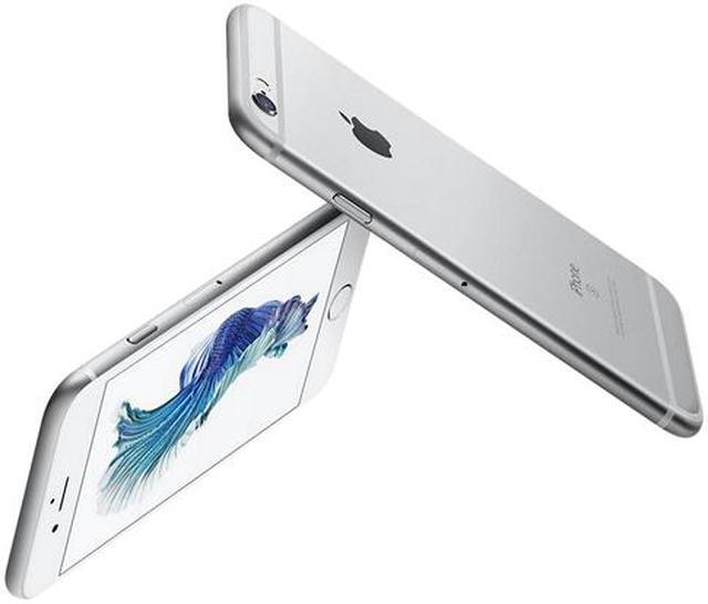 Alt view image 3 of 3 - Apple iPhone 6s 128GB Unlocked GSM 4G LTE Dual-Core Certified Phone w/ 12MP Camera - Silver