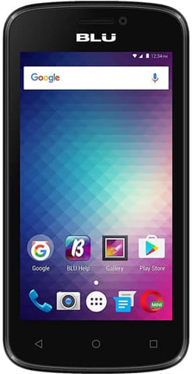 Main image of BLU Advance 4.0M 4" A090u Cell Phone 4GB 2 MP GSM Unlocked Android NEW