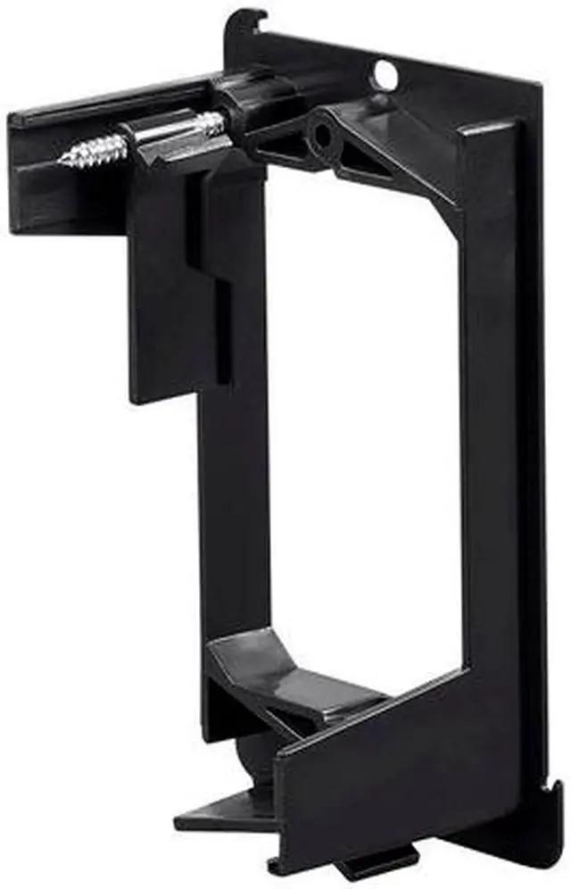 Alt view image 3 of 5 - Monoprice 1-Gang Low Voltage Mounting Bracket