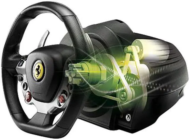 Alt view image 4 of 5 - THRUSTMASTER TX Racing Wheel Ferrari 458 Italia Edition - Xbox One / PC