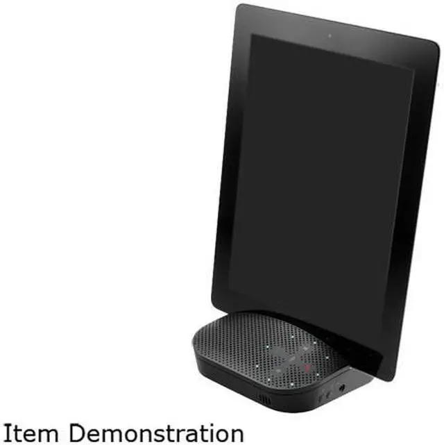 Alt view image 3 of 5 - Logitech - 980-000741 - Logitech P710e Mobile Speakerphone - USB - Headphone - Black - 1 Pack