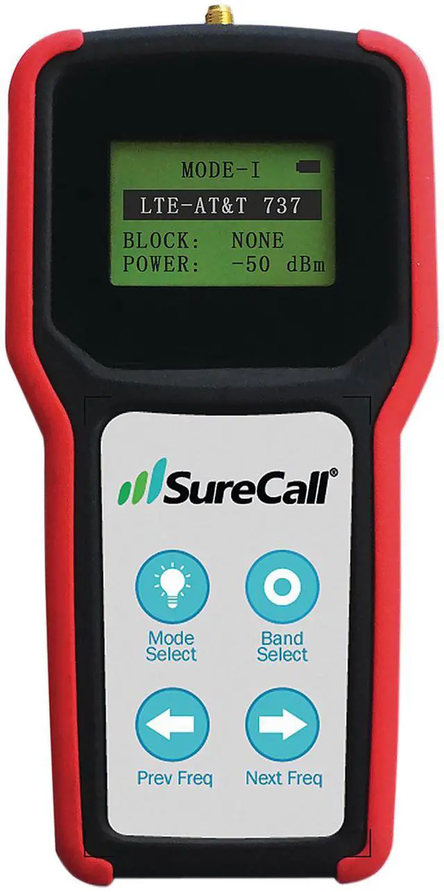 Alt view image 2 of 3 - Surecall Five-Band RF Signal Meter for 4G LTE, Cellular, PCS, and AWS Cell Phone Signal Booster Installation - SC-METER-01
