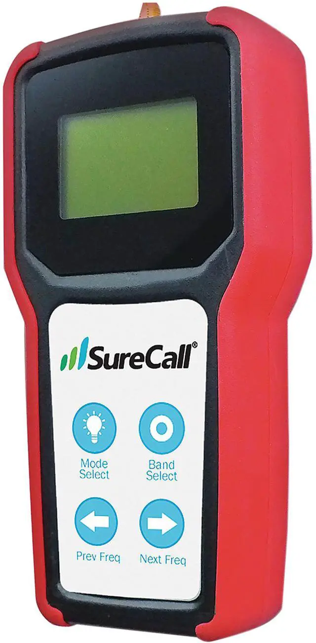 Main image of Surecall Five-Band RF Signal Meter for 4G LTE, Cellular, PCS, and AWS Cell Phone Signal Booster Installation - SC-METER-01