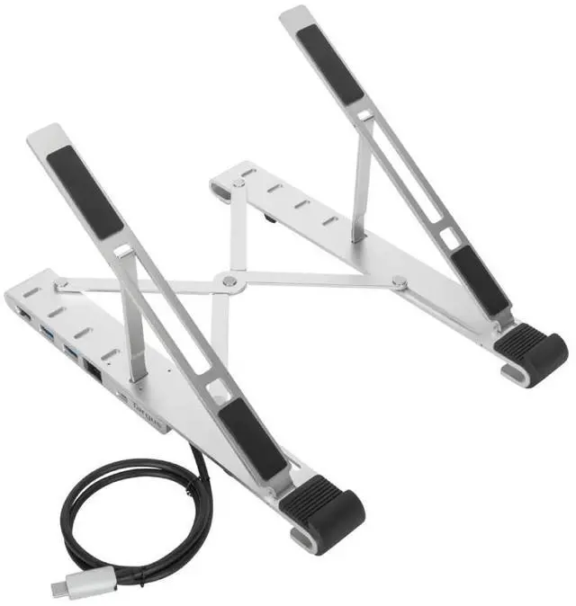 Alt view image 2 of 4 - Targus Portable Laptop Stand and Integrated Dock AWU100005GL