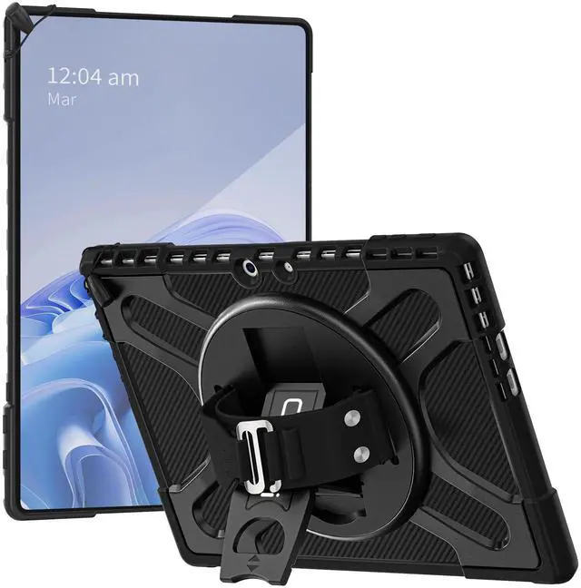 Main image of CODi Rugged Case for Microsoft Surface Pro 9, 10 & 11 and Surface Pro Snapdragon X Plus 10/11 with Kickstand and Hand Strap