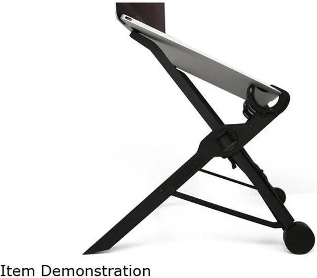 Alt view image 5 of 7 - Nexstand Laptop Stand Up to 17'' 10Kg 7 Level Adjustable Portable Light Stand Notebook Desk Holder