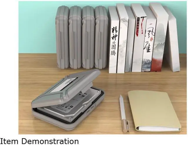 Alt view image 7 of 7 - ORICO PHX-35 3.5-Inch HDD Protector, Ultimate Villa For 3.5" Hard Disk Drive , 3.5 Inch Protective Box/Storage Case - Gray