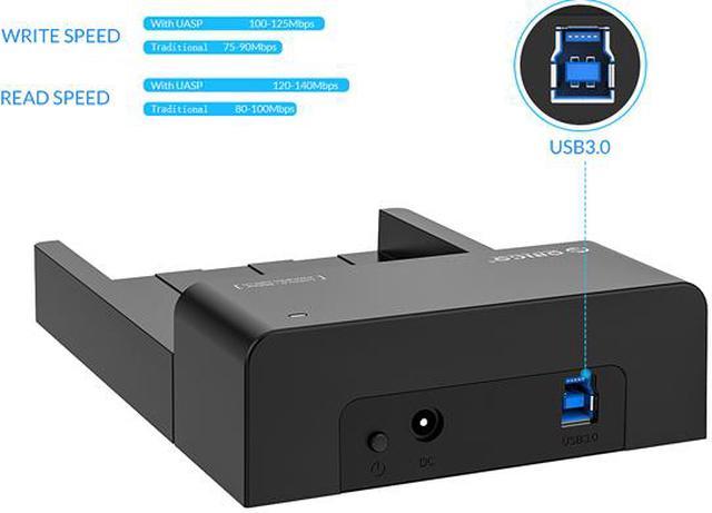 [Support UASP & 16TB] ORICO Tool-Free 2.5 & 3.5 in USB 3.0 to SATA External  Hard Drive Enclosure HDD SSD Docking Station Horizontal Lay-Flat HDD