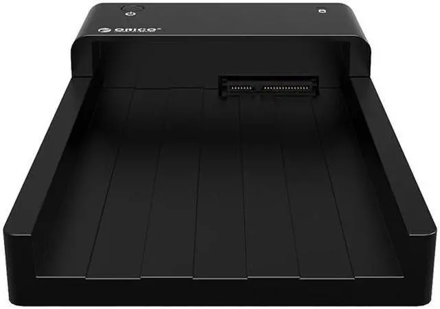 Alt view image 2 of 7 - ORICO Tool-Free USB 3.0 & eSATA to 2.5" and 3.5" SATA External Hard Disk Drive Lay-Flat Docking Station [Support 8TB]- Black