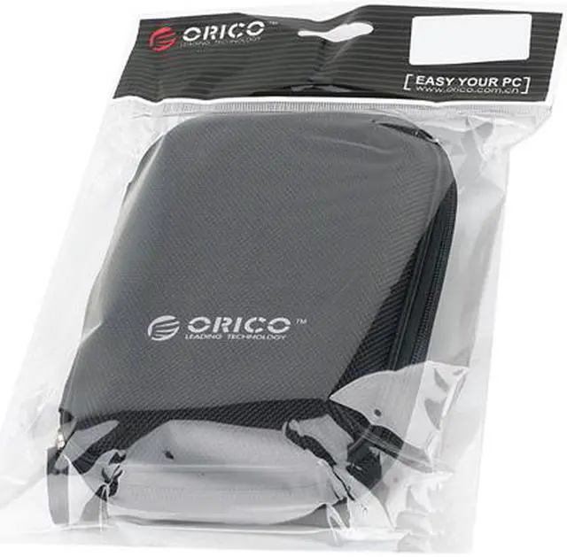 Alt view image 7 of 7 - ORICO 2.5 inch Portable External Hard Drive Protection Bag Dual Buffer Layer HDD Protector Case - Black(PHD-25)