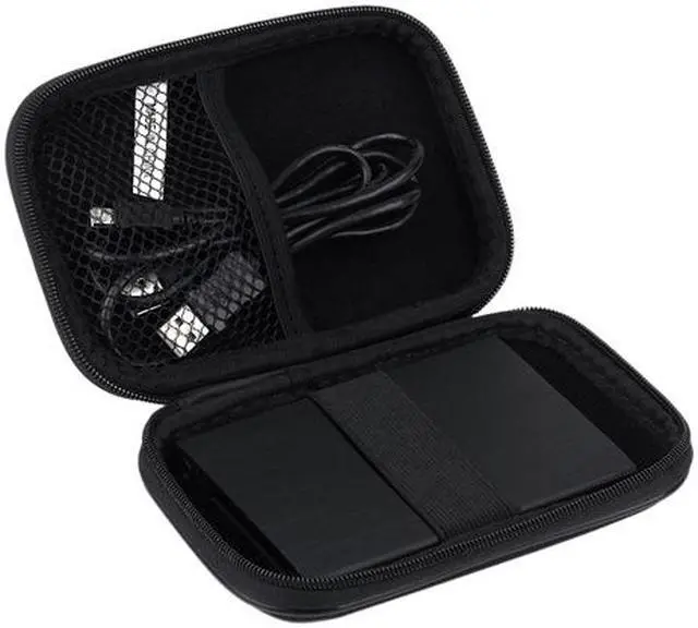 Alt view image 5 of 7 - ORICO 2.5 inch Portable External Hard Drive Protection Bag Dual Buffer Layer HDD Protector Case - Black(PHD-25)
