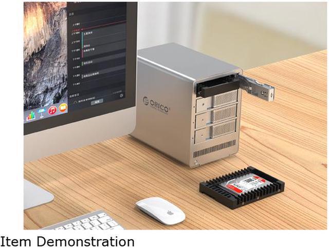 Alt view image 8 of 7 - ORICO 2.5 SSD SATA to 3.5 Hard Drive Adapter Internal Drive Bay Converter Mounting Bracket Caddy Tray for 7 / 9.5 / 12.5mm 2.5 inch HDD / SSD with SATA III Interface(1125SS)