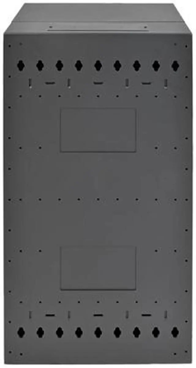 Alt view image 3 of 8 - Tripp Lite - SRWF12U38 - Tripp Lite 12U Wallmount Low Profile Vertical Rack Enclosure Server Cabinet - 19 12U Wide x 35