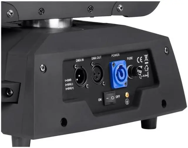 Alt view image 6 of 6 - Monoprice Stage Wash Moving Head (RGBW) With Zoom, 10 Watt, x 36 LED  - Stage Right Series