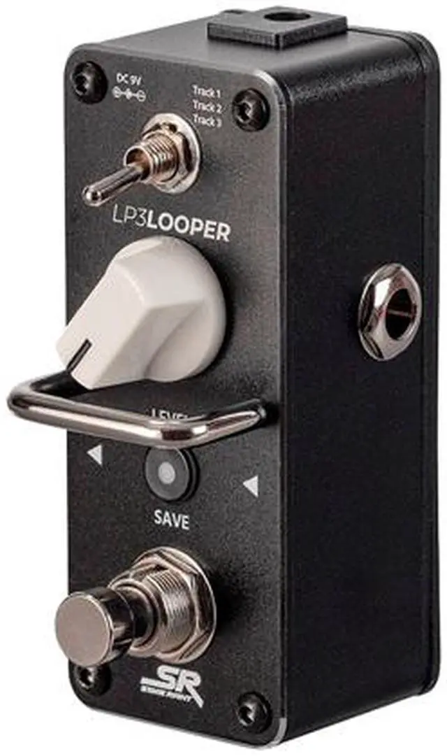 Alt view image 2 of 5 - Monoprice LP3 Looper Guitar Pedal - 3 Tracks and 90 Minutes of Recording Time, Unlimited Overdubs, True Bypass Design - Stage Right Series