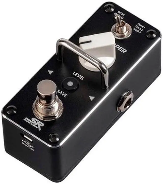 Alt view image 4 of 5 - Monoprice LP3 Looper Guitar Pedal - 3 Tracks and 90 Minutes of Recording Time, Unlimited Overdubs, True Bypass Design - Stage Right Series