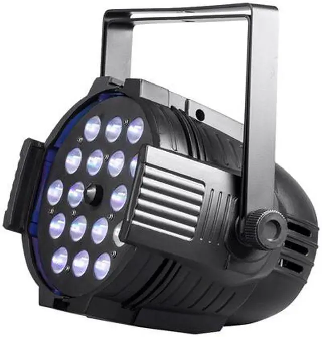 Alt view image 4 of 6 - Monoprice Stage Wash PAR Stage Light With Zoom (RGBWA-UV), 18W, 18x LED  - Stage Right Series
