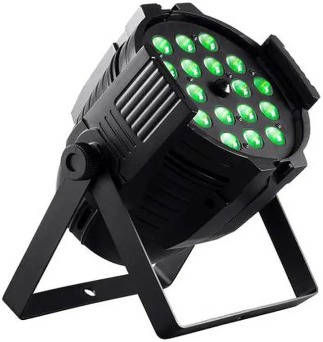 Alt view image 3 of 6 - Monoprice Stage Wash PAR Stage Light With Zoom (RGBWA-UV), 18W, 18x LED  - Stage Right Series