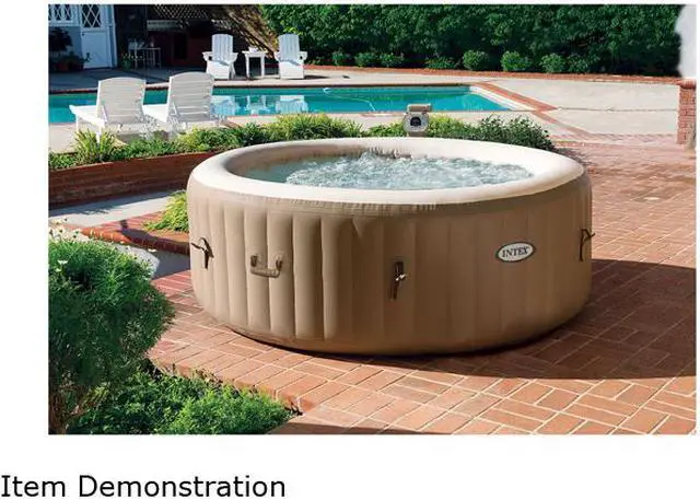 Alt view image 2 of 2 - Intex Pure Spa Inflatable 4 Person Hot Tub