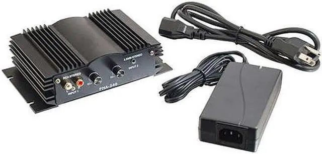 Alt view image 4 of 4 - C2g 40 Watt Plenum-Rated Stereo Audio Amplifier