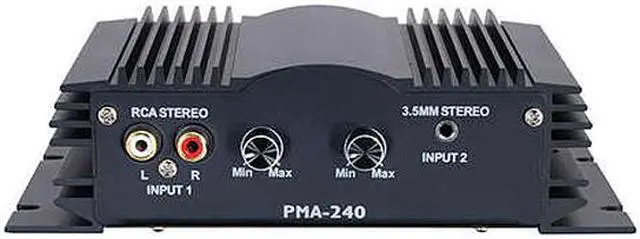 Alt view image 3 of 4 - C2g 40 Watt Plenum-Rated Stereo Audio Amplifier