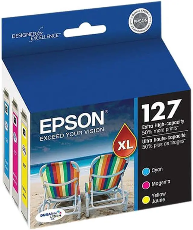 Main image of Epson QTY2:INK CART XTRA-HI-CAP CLR (CMY)