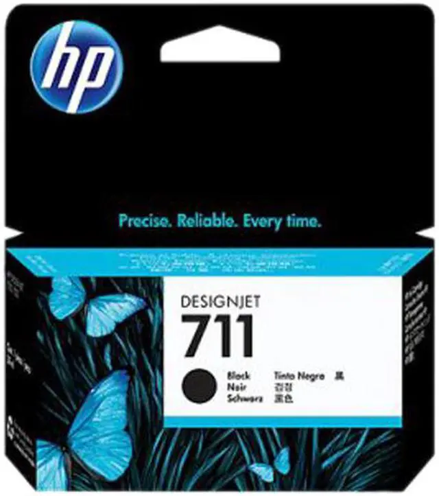 Main image of HP 711 38-ml Black DesignJet Ink Cartridge, CZ129A