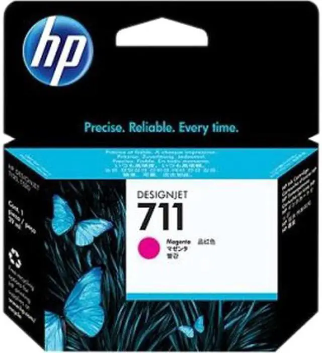 Main image of HP 711 29-ml Magenta DesignJet Ink Cartridge, CZ131A