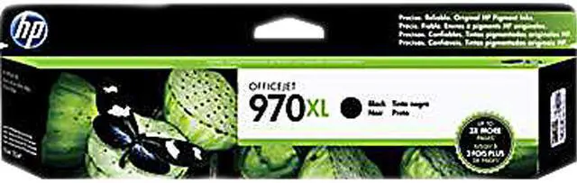Main image of HP 970XL High Yield Black Original Ink Cartridge, ~9,200 pages, CN625AM