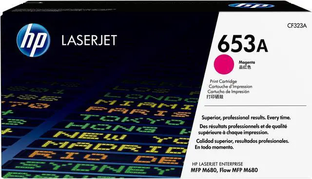 Main image of 653A MAGENTA LASERJET TONER CART