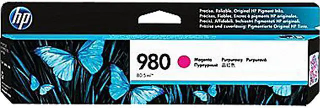 Main image of HP 980 Magenta Original Ink Cartridge, ~6,600 pages, D8J08A