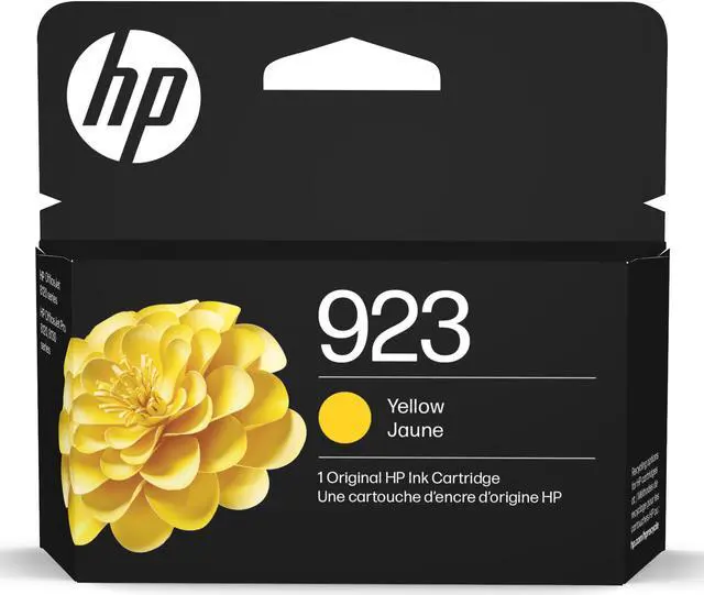 Main image of HP 923 YELLOW ORIGINAL INK CARTRIDGE, 4K0T2LN