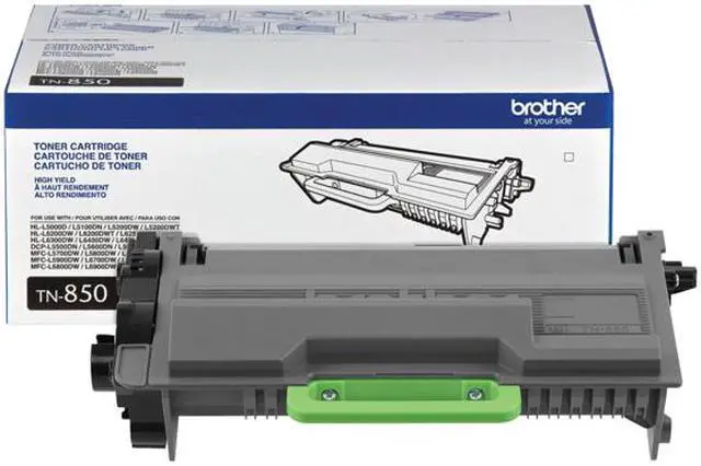 Alt view image 2 of 4 - Brother TN850 High Yield Toner Cartridge - Black