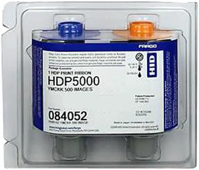 Main image of Rbn H2 Ymckk Color Ribbon 500 Prints Per Roll