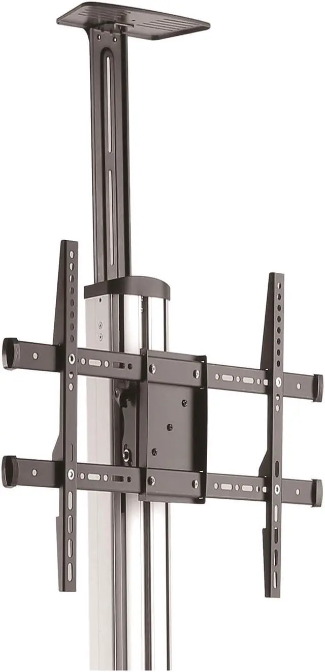 Alt view image 2 of 7 - StarTech.com STNDMTV70 TV Cart - For 32" to 75" Displays - AV Cart - Height Adjustable - Lockable Wheels - Flat Screen TV Cart - Media Cart on Wheels