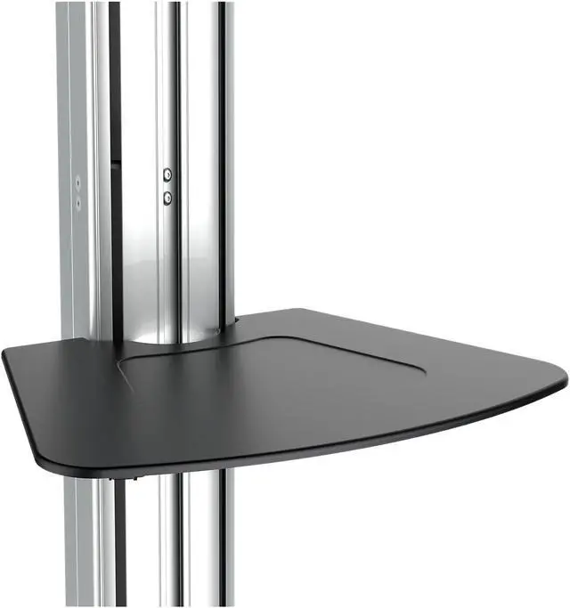 Alt view image 3 of 7 - StarTech.com STNDMTV70 TV Cart - For 32" to 75" Displays - AV Cart - Height Adjustable - Lockable Wheels - Flat Screen TV Cart - Media Cart on Wheels