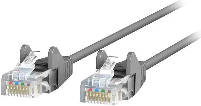 Main image of BELKIN CAT6 SLIM 28AWG CABLE -GRAY -6FT