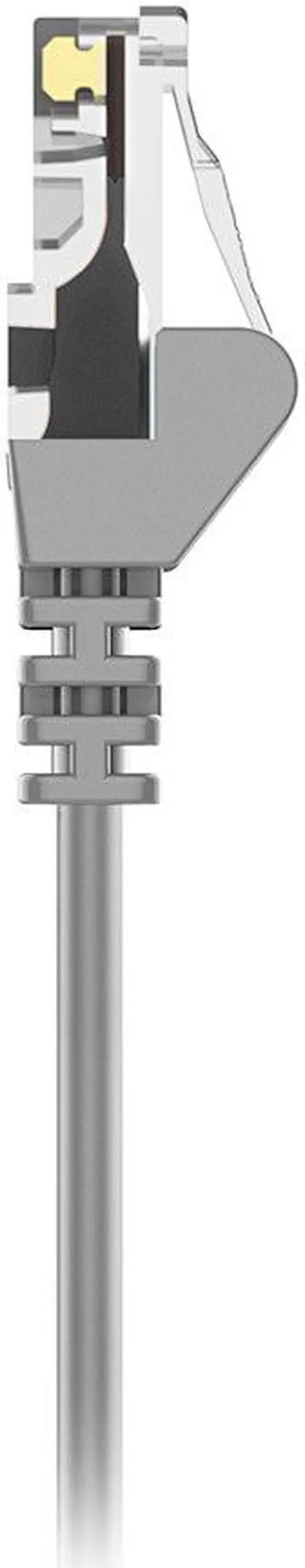 Alt view image 3 of 5 - BELKIN CAT6 SLIM 28AWG CABLE -GRAY -6FT