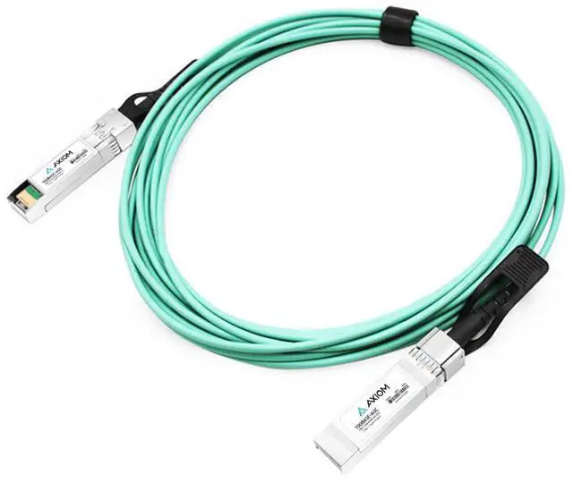 Main image of AXIOM 10GBASE-AOC SFP+ ACTIVE OPTICAL CABLE FOR BROCADE 10M - 10GE-SFPP-AOC-1001