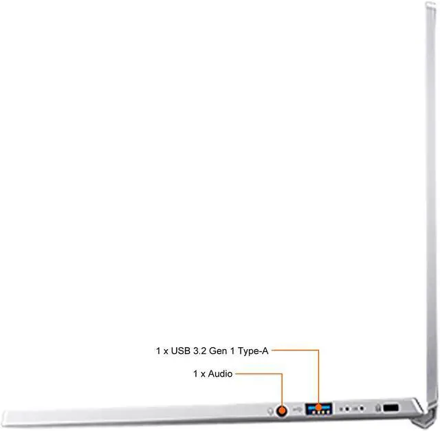 Alt view image 10 of 12 - PORSCHE DESIGN ACER Notebook RS AP714-51T-59ZV, 14 FULL HD TOUCH, 11TH GEN INTEL COR