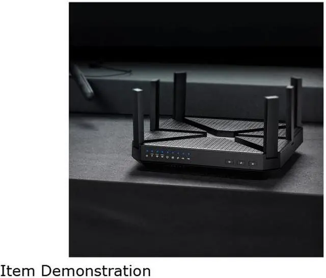 Alt view image 7 of 8 - TP-Link AC4000 MU-MIMO Tri-Band Wi-Fi Router (Archer C4000)