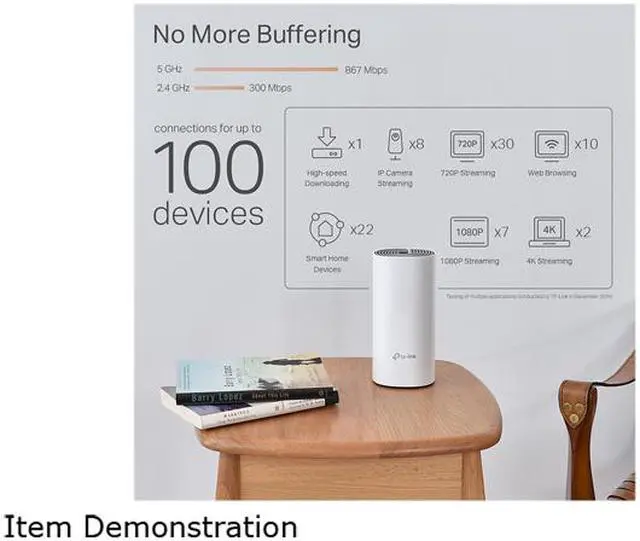 Alt view image 4 of 5 - TP-Link Deco Powerline Hybrid Mesh WiFi System(Deco P9) - Up to 6,000 sq.ft Whole Home Coverage, WiFi Router / Extender Replacement, Signal Through Walls, Seamless Roaming, Parental Controls, 3-pack