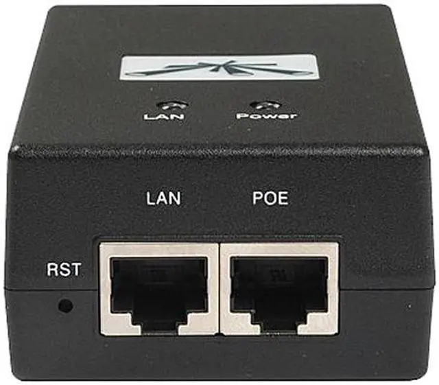 Alt view image 3 of 3 - Ubiquiti Poe-24-24W Power Over Ethernet Injector