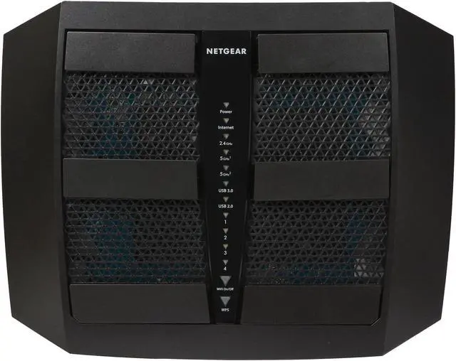 Alt view image 6 of 7 - NETGEAR Nighthawk X6 AC3200 Tri-Band WiFi Router, Gigabit Ethernet, Compatible with Amazon Echo/Alexa (R8000)