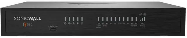 Main image of SonicWall TZ 580 Firewall (Gen 8) w/ Total Secure (1-Year Advanced Protection Security Suite) | 03-SSC-7453