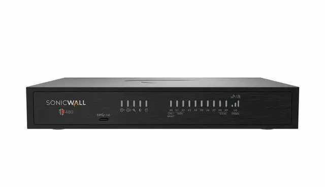 Main image of SonicWall TZ480 Firewall (Gen 8), w/ Secure Upgrade Plus (2-Year Advanced Protection Security Suite) | 03-SSC-6980
