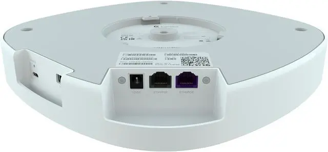 Alt view image 9 of 16 - AP5010-WW Indoor Tri Radio WiFi 6e Ap [4x4:4]: 2.4 Ghz 5ghz 6ghz & Multirate Port Internal Antennas. T-bar Includes Mount [ah-Acc-bkt-ax-tb] - Business Use